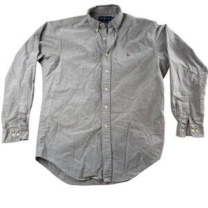 Polo Ralph Lauren Men's Yarmouth Shirt 15.5 Long Sleeve Flesh Pony